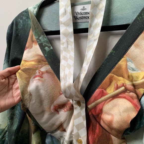 Vivienne Westwood Button-Up Jersey Dress from AW 2021 NWOT - Picture 4 of 12